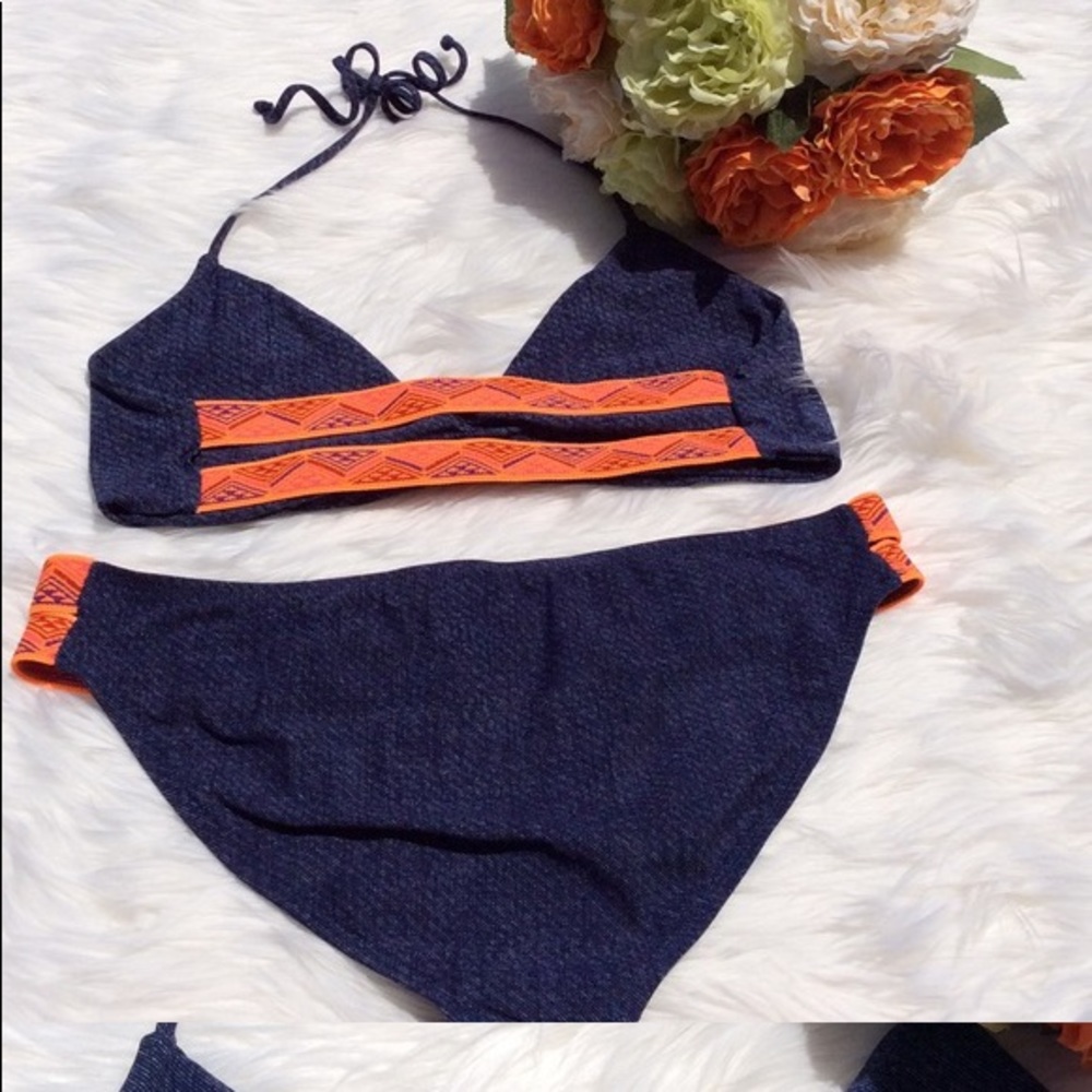 L space double trouble strappy bikini